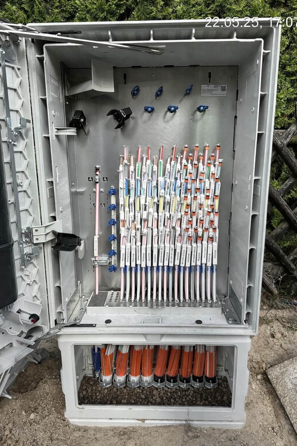 Fiber Network Connections Glasfaser Infrastruktur